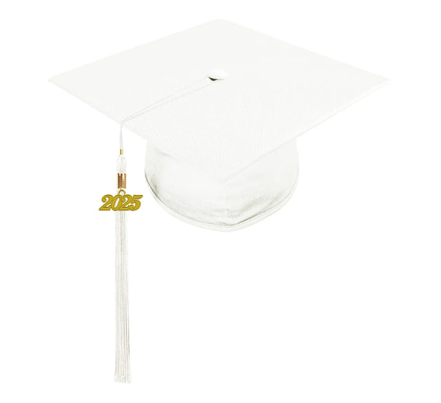 White Childs Nursery Preschool Cap & Tassel