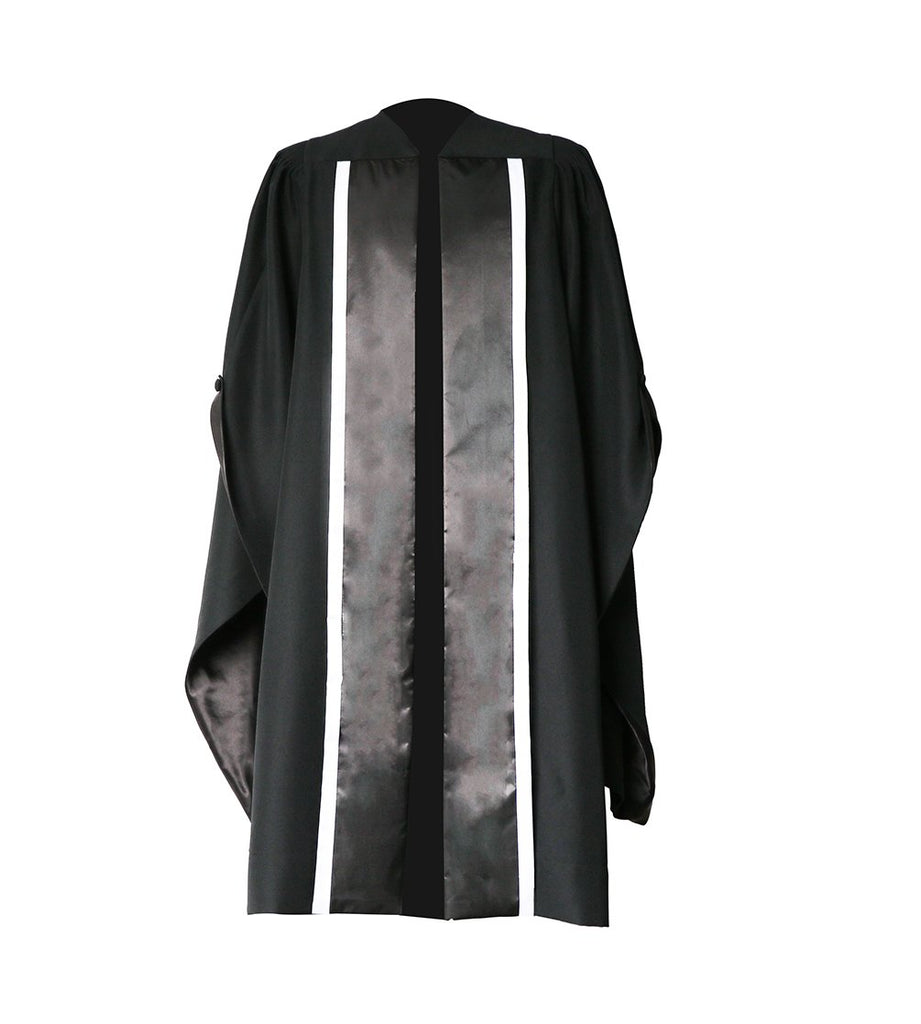 Black doctoral gown outlet