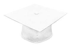 American White Bachelors Graduation Cap - Graduation UK