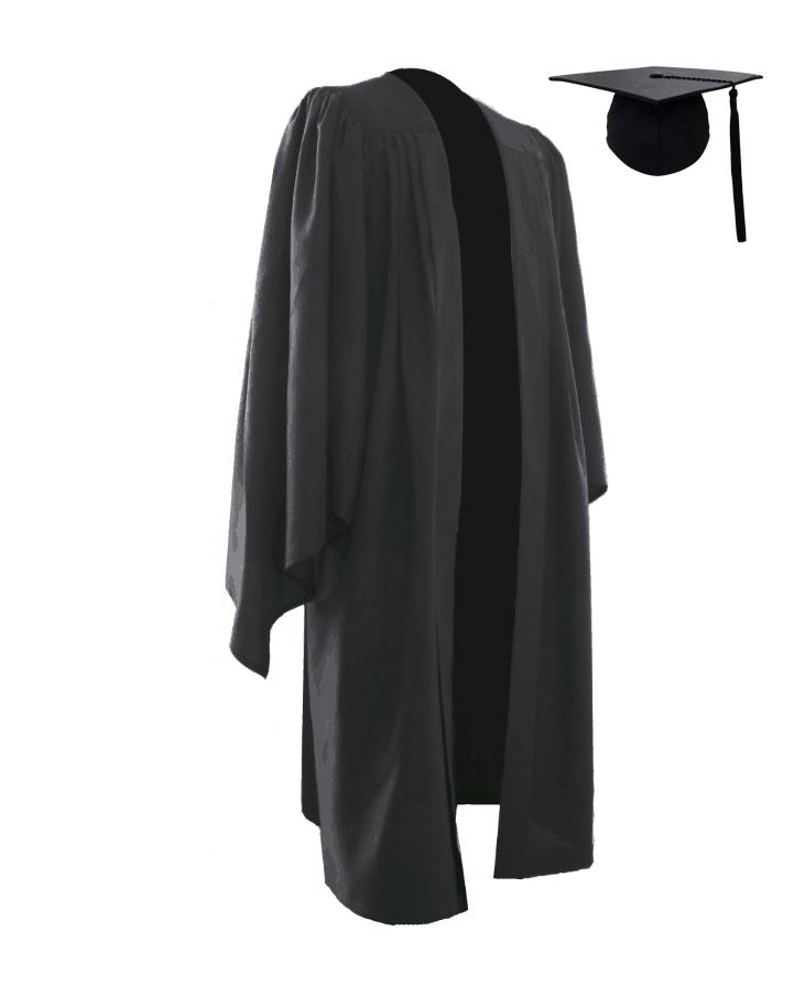 The Open University Bachelors Graduation Cap Gown