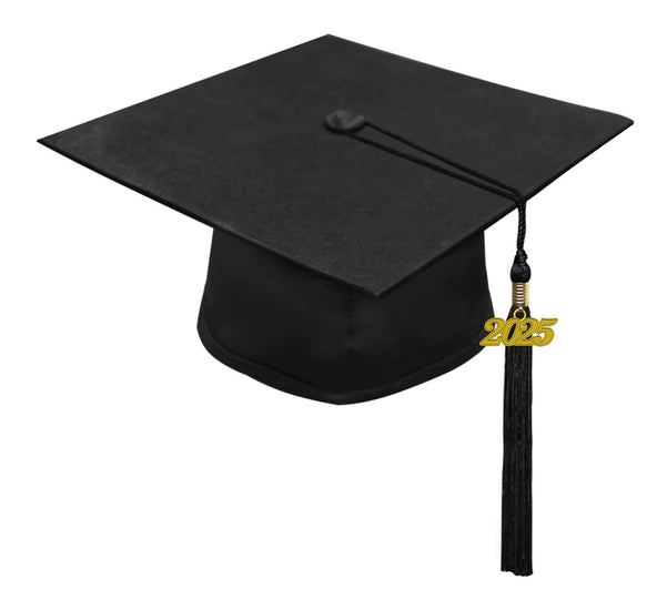 Black Primary / Secondary Cap & Tassel
