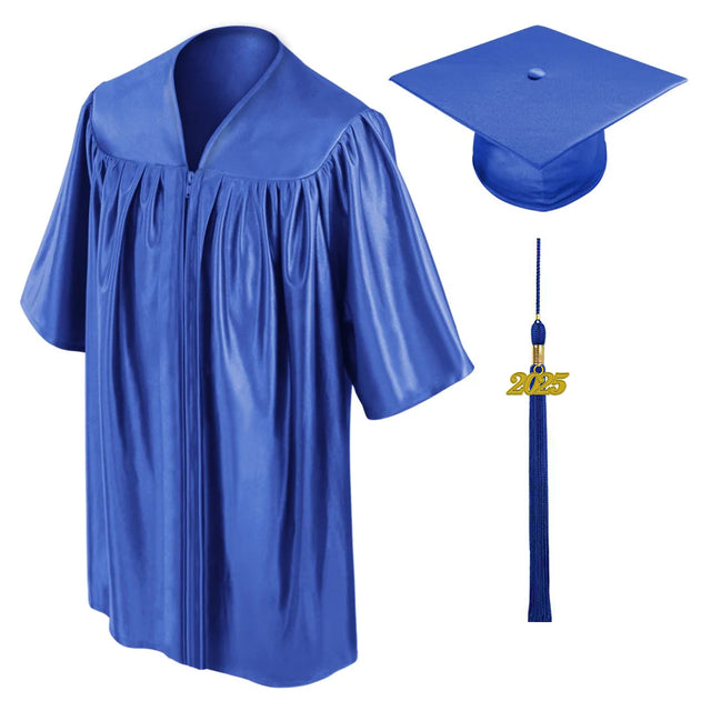 Royal Blue Childs Nursery Preschool Cap and Gown
