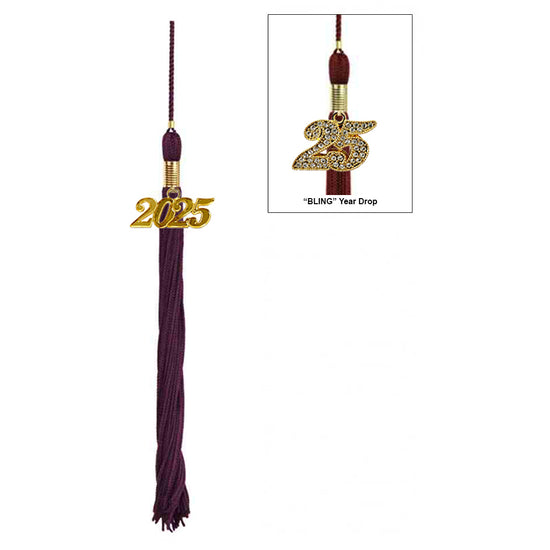 Maroon Graduation Tassel