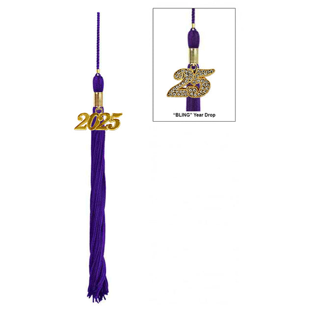Purple University Tassel