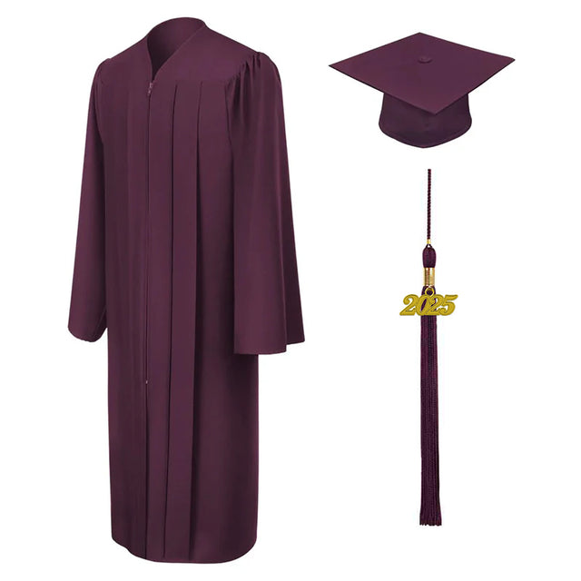Maroon Primary / Secondary Cap & Gown
