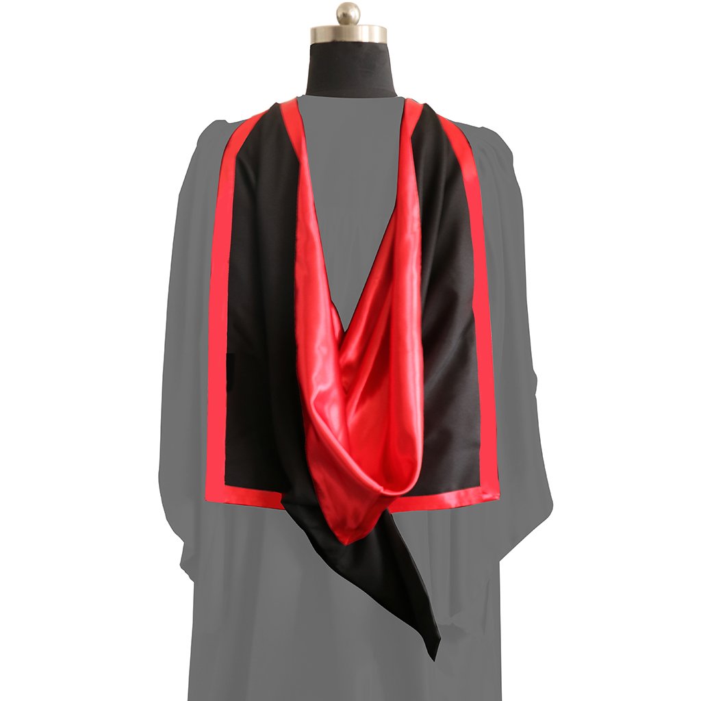 Manchester Graduation Robe University of Manchester Masters Academic Graduation Hood – Graduation UK