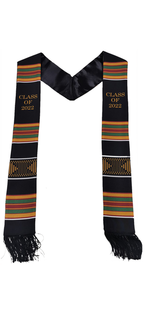 Kente Graduation Stole/Sash Class of 2024
