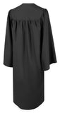 American Black Bachelors Graduation Gown - Graduation UK