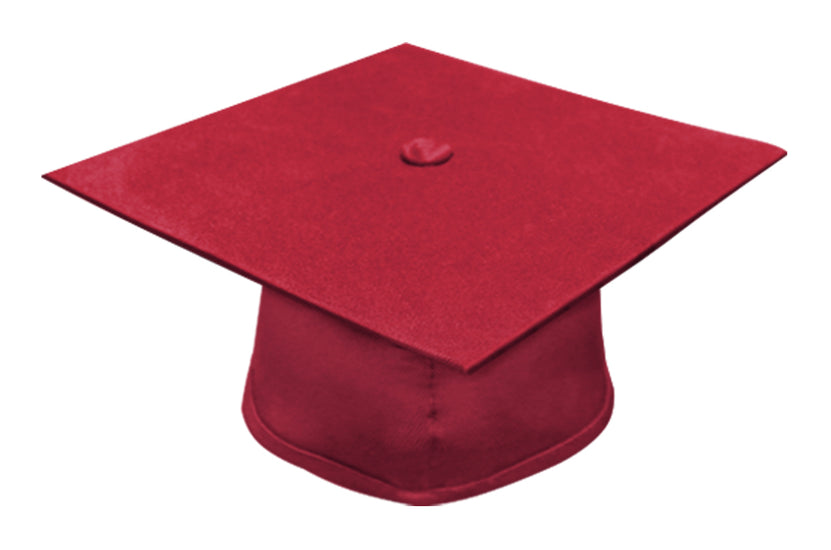 American Red Bachelors Graduation Cap - Graduation UK