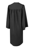 Black High School Graduation Gown - Graduation UK