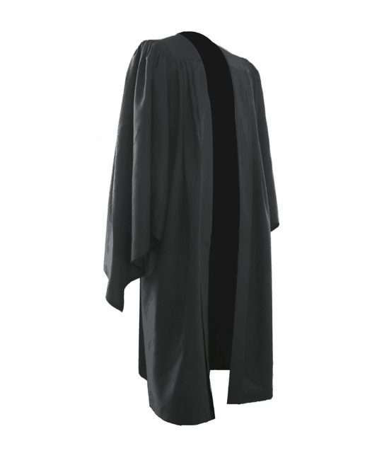 Classic Black Bachelors Graduation Gown - UK University Gown - Graduation UK