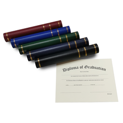 Falmouth University Graduation Certificate/Diploma Holder - Graduation UK
