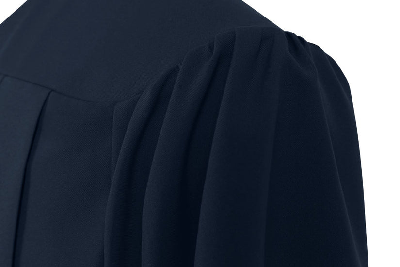 Navy Blue High School Graduation Gown - Graduation UK