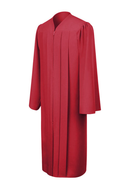Red High School Graduation Gown - Graduation UK