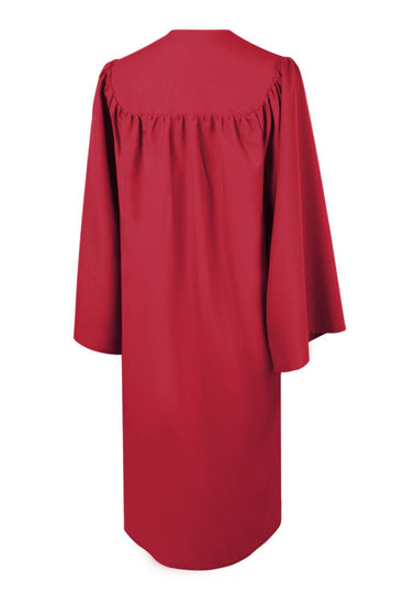 Red High School Graduation Gown - Graduation UK