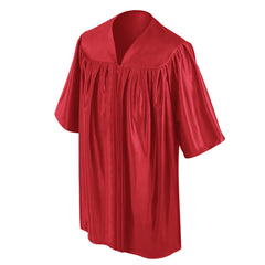Red Childs Nursery Preschool Gown - Graduation UK