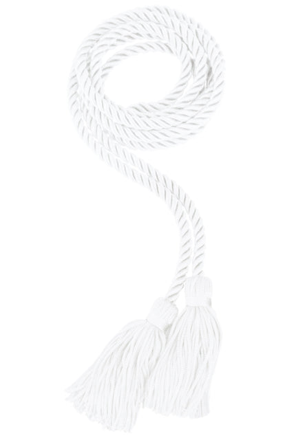 White Graduation Honour Cord - Graduation UK