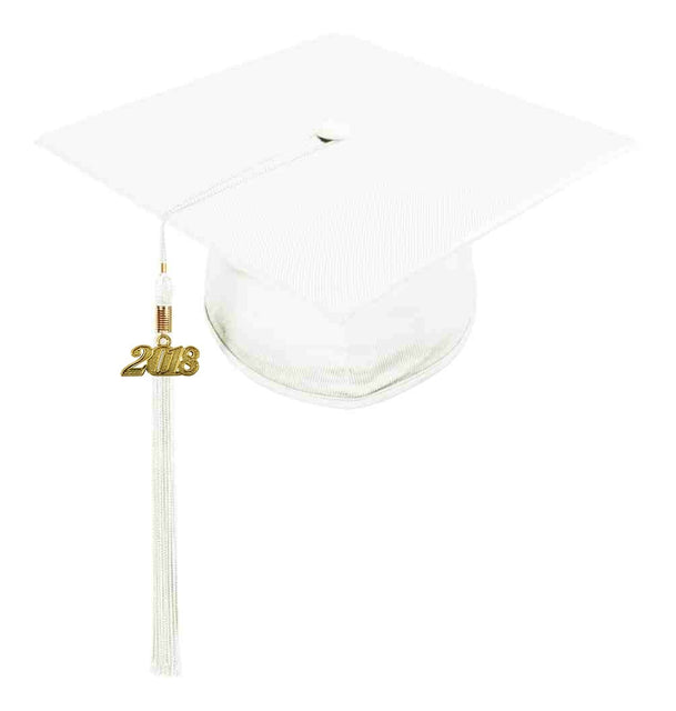 White Childs Nursery Preschool Cap & Tassel - Graduation UK