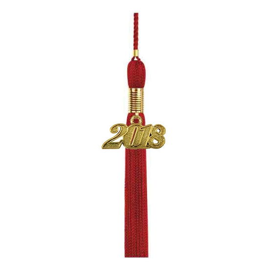 Red Childs Nursery Preschool Cap & Tassel - Graduation UK