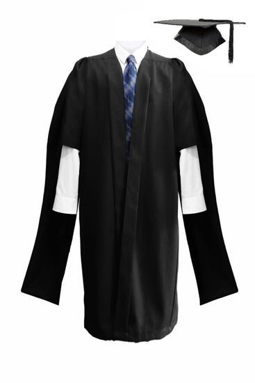 Deluxe Masters Graduation Mortarboard & Gown - Graduation UK