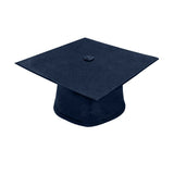 Navy Blue High School Cap, Gown & Tassel - Graduation UK