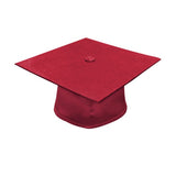 Red High School Cap, Gown & Tassel - Graduation UK