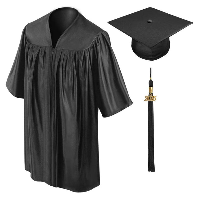 Black Childs Nursery Preschool Cap and Gown - Graduation UK