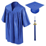 Royal Blue Childs Nursery Preschool Cap and Gown - Graduation UK