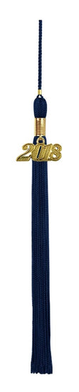 Navy Blue High School Tassel - Graduation UK