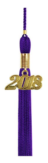 Purple High School Tassel - Graduation UK
