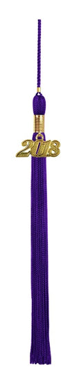 Purple High School Tassel - Graduation UK