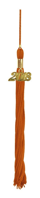 Orange Graduation Tassel - Graduation UK