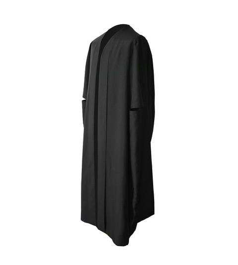 Classic Black Masters Graduation Gown